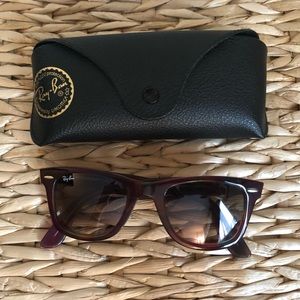 Limited edition multi color Ray-Ban Wayfarers!